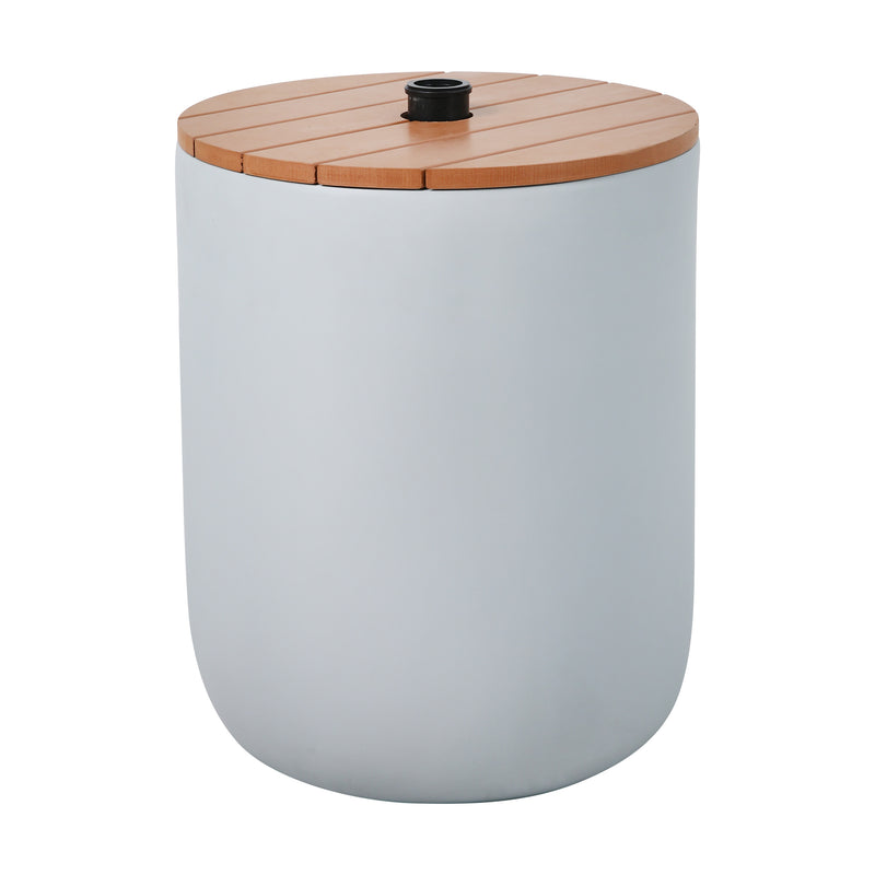 Cargue la imagen en el visor de la galería, Base para sombrilla Oleate color gris - 23975D
