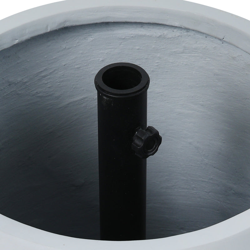 Cargue la imagen en el visor de la galería, Base para sombrilla Oleate color gris - 23975D