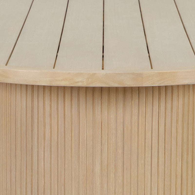 Cargue la imagen en el visor de la galería, Mesa de Comedor Olympe 2.2M Color Beige - HUC29125