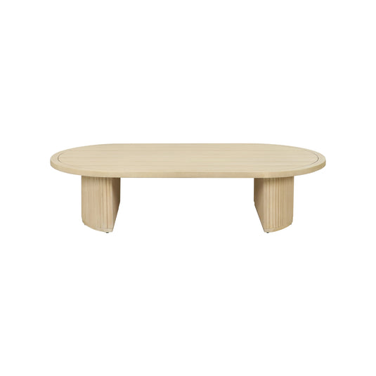 Set doble de madera Olympe color natural - HUC40896-DOB