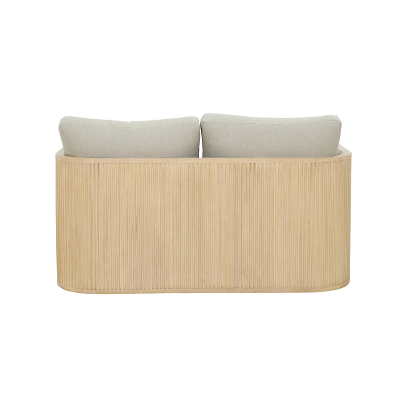 Cargue la imagen en el visor de la galería, Set doble de madera Olympe color natural - HUC40896-DOB