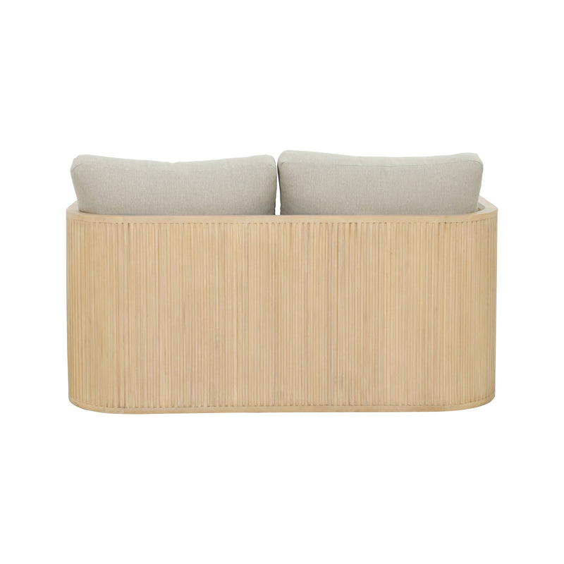 Cargue la imagen en el visor de la galería, Set Olympe Luxury de madera, color Natural - HUC40895-SET