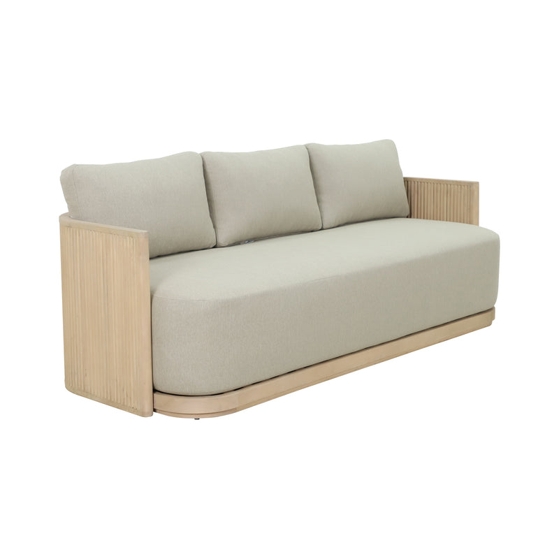 Cargue la imagen en el visor de la galería, Set Olympe Luxury de madera, color Natural - HUC40895-SET