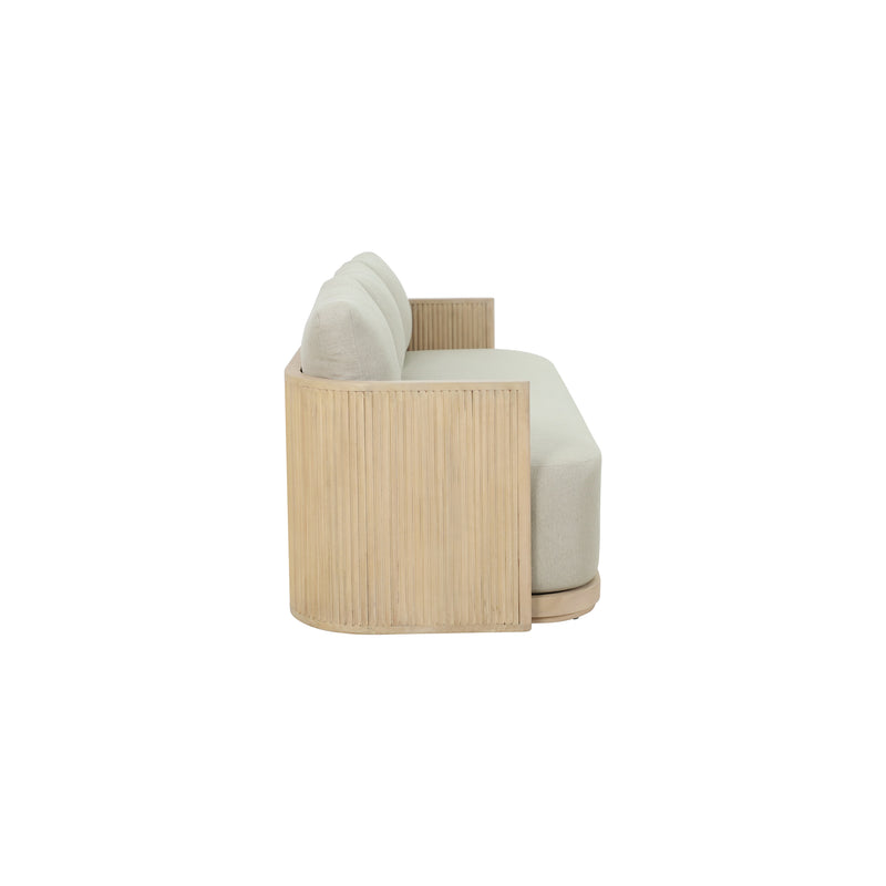 Cargue la imagen en el visor de la galería, Set triple de Madera Olympe color natural - HUC40895-TRI