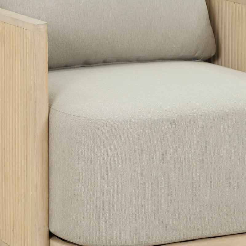 Cargue la imagen en el visor de la galería, Set Olympe Luxury de madera, color Natural - HUC40895-SET