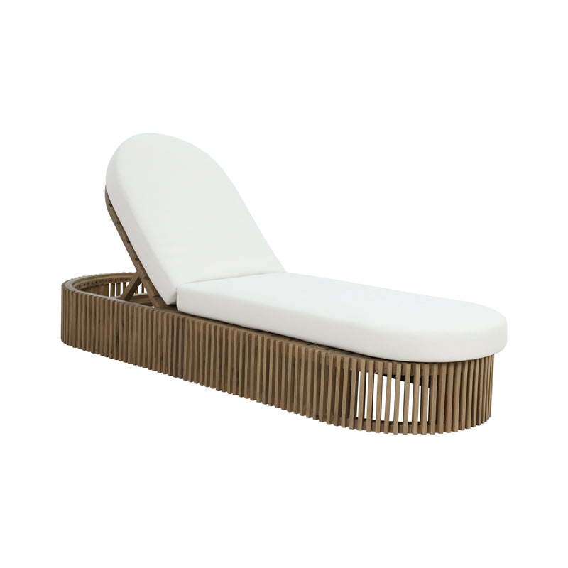 Cargue la imagen en el visor de la galería, Camastro de madera Osun color natural - HUC26255