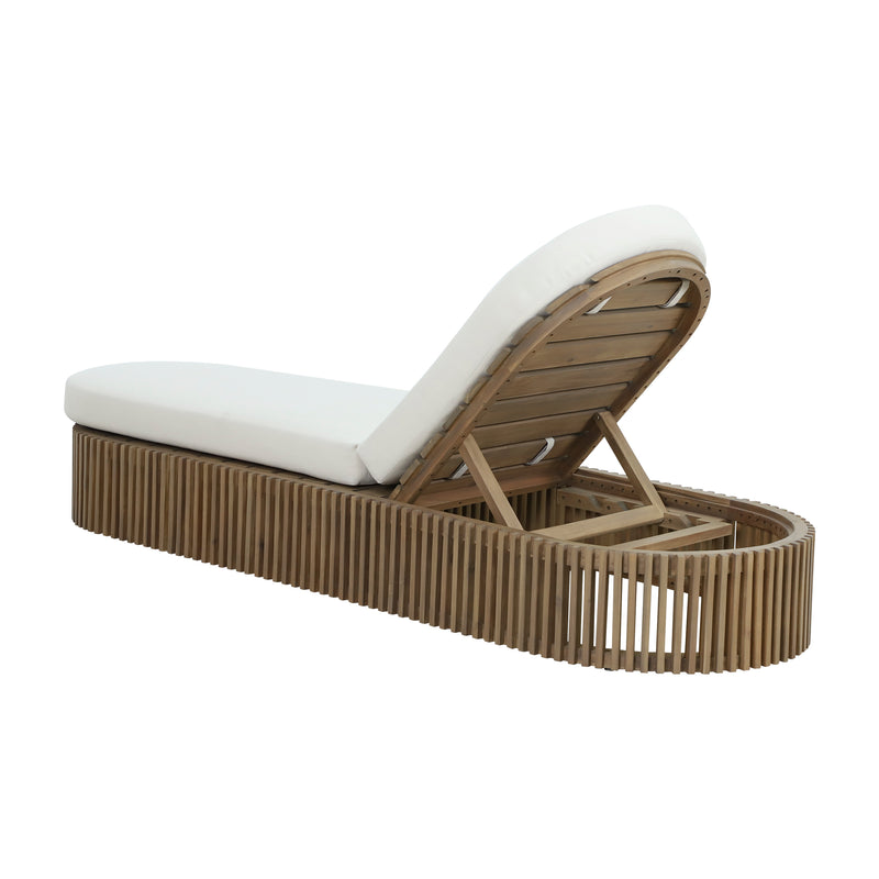 Cargue la imagen en el visor de la galería, Camastro de madera Osun color natural - HUC26255