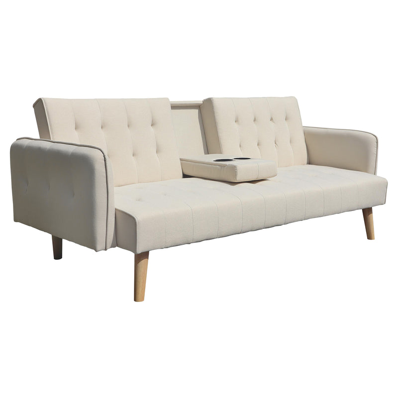 Cargue la imagen en el visor de la galería, Sofá cama OTIS color beige - YA604-BE