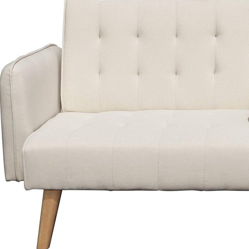 Cargue la imagen en el visor de la galería, Sofá cama OTIS color beige - YA604-BE