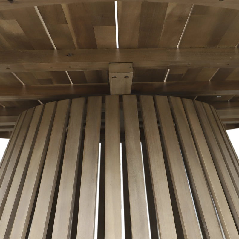 Cargue la imagen en el visor de la galería, Mesa de comedor redonda 1.8 M PAIA, de madera - HUC28542