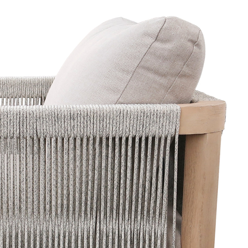 Cargue la imagen en el visor de la galería, Set triple Panama de madera color natural - HUC40526-TRI