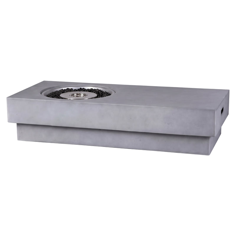 Load image into Gallery viewer, Light Gray Rectangular Fire Pit - PDF200152A