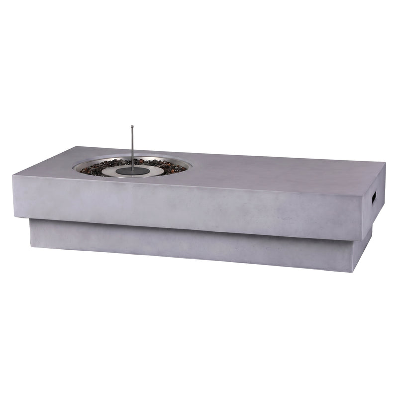 Load image into Gallery viewer, Light Gray Rectangular Fire Pit - PDF200152A