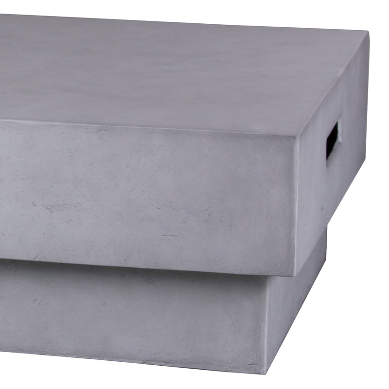 Load image into Gallery viewer, Light Gray Rectangular Fire Pit - PDF200152A