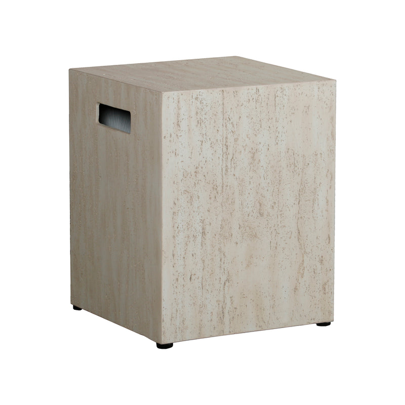 Load image into Gallery viewer, Light Gray Square LP Fire Pit Cover - F170109A