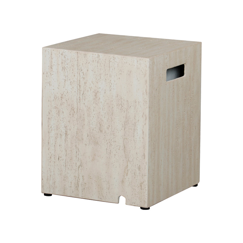 Load image into Gallery viewer, Light Gray Square LP Fire Pit Cover - F170109A