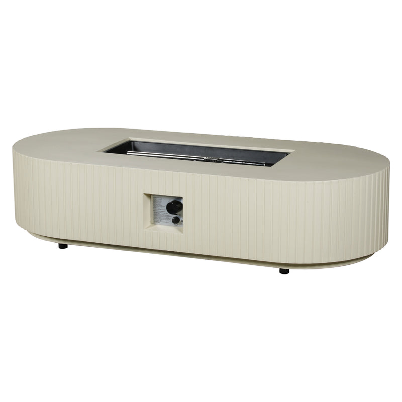 Cargue la imagen en el visor de la galería, Hoguera para fogata de Gas Oblonga color Beige - PD-F25006-B