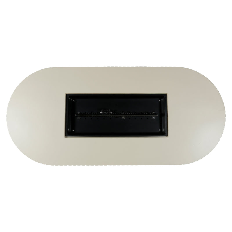 Cargue la imagen en el visor de la galería, Hoguera para fogata de Gas Oblonga color Beige - PD-F25006-B