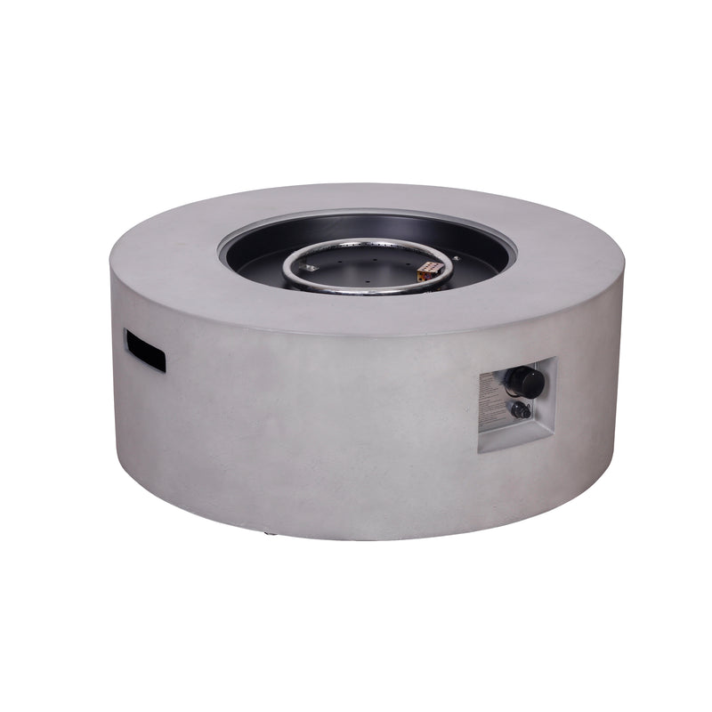 Load image into Gallery viewer, Light Grey Round Fire Pit - PDF180095A