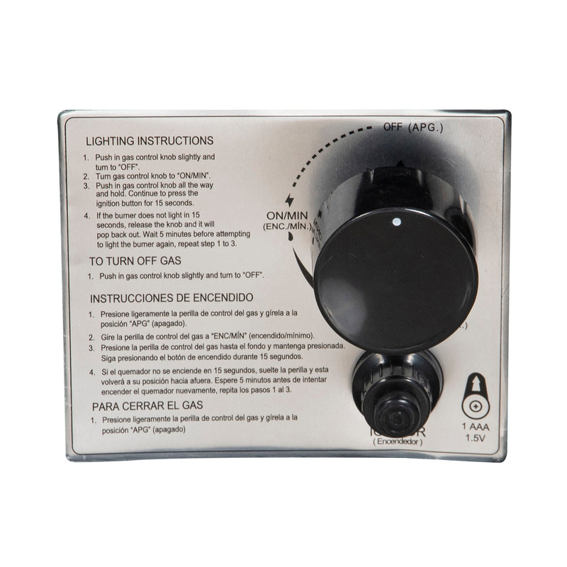 Cargue la imagen en el visor de la galería, Hoguera para fogata redonda color gris oscuro - PDF210132B