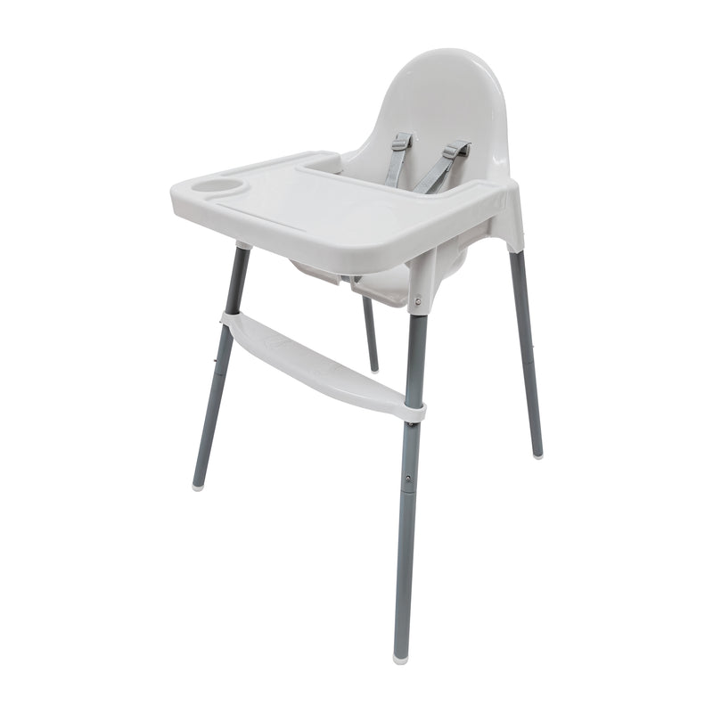 Cargue la imagen en el visor de la galería, Periquera para bebe ajustable color blanca - 8992-BL