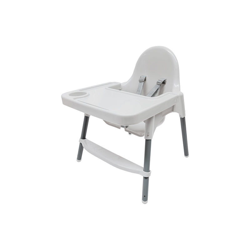 Cargue la imagen en el visor de la galería, Periquera para bebe ajustable color blanca - 8992-BL