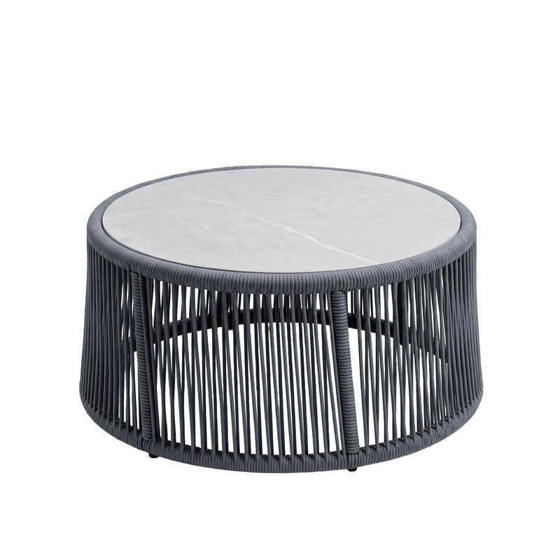 Cargue la imagen en el visor de la galería, Set Bistro Peter color gris - GLA-63270-121 / GLA-63270-36W