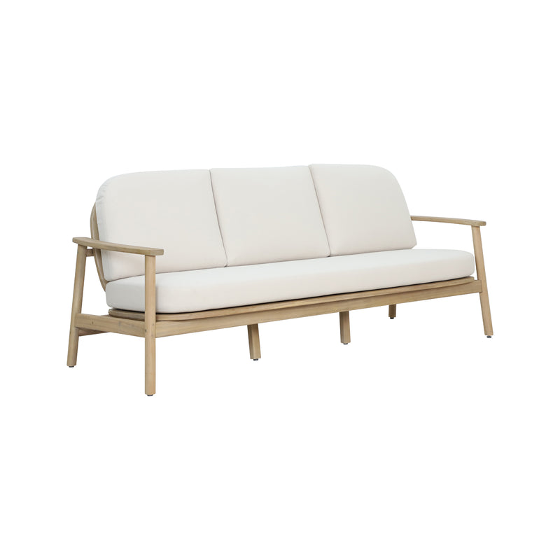 Cargue la imagen en el visor de la galería, Sofá Triple Pill color Beige & Natural - HUC40335-BE