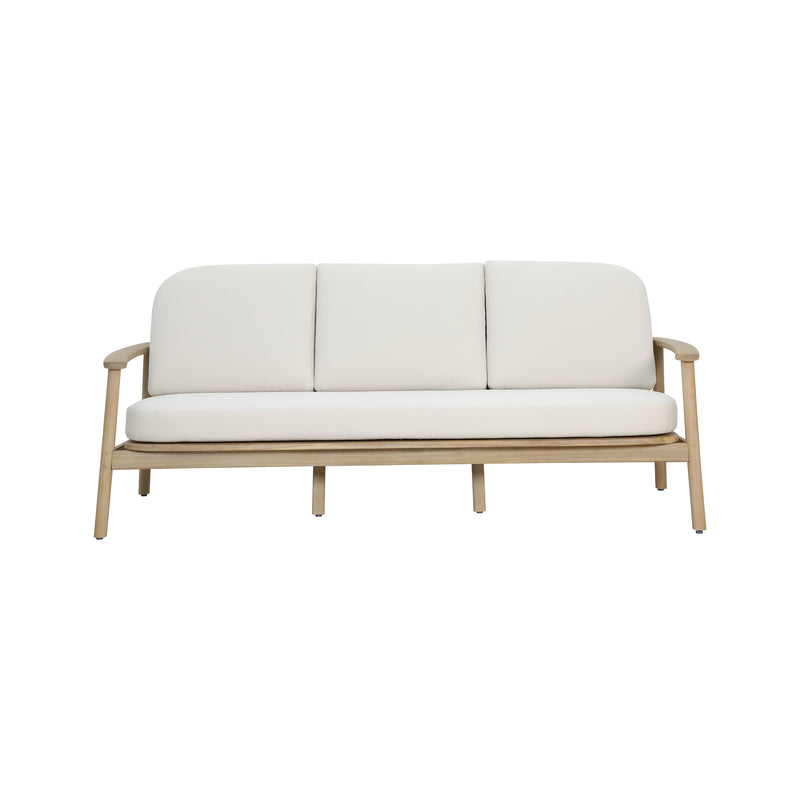 Cargue la imagen en el visor de la galería, Sofá Triple Pill color Beige & Natural - HUC40335-BE