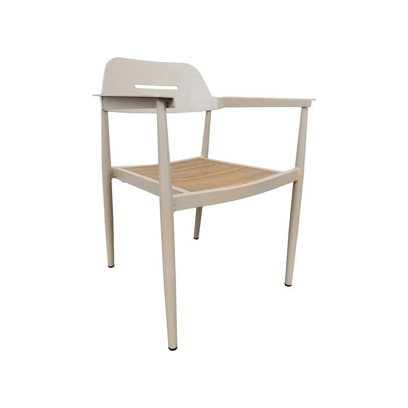 Cargue la imagen en el visor de la galería, Comedor Pilot + 4 sillas Liba color champagne