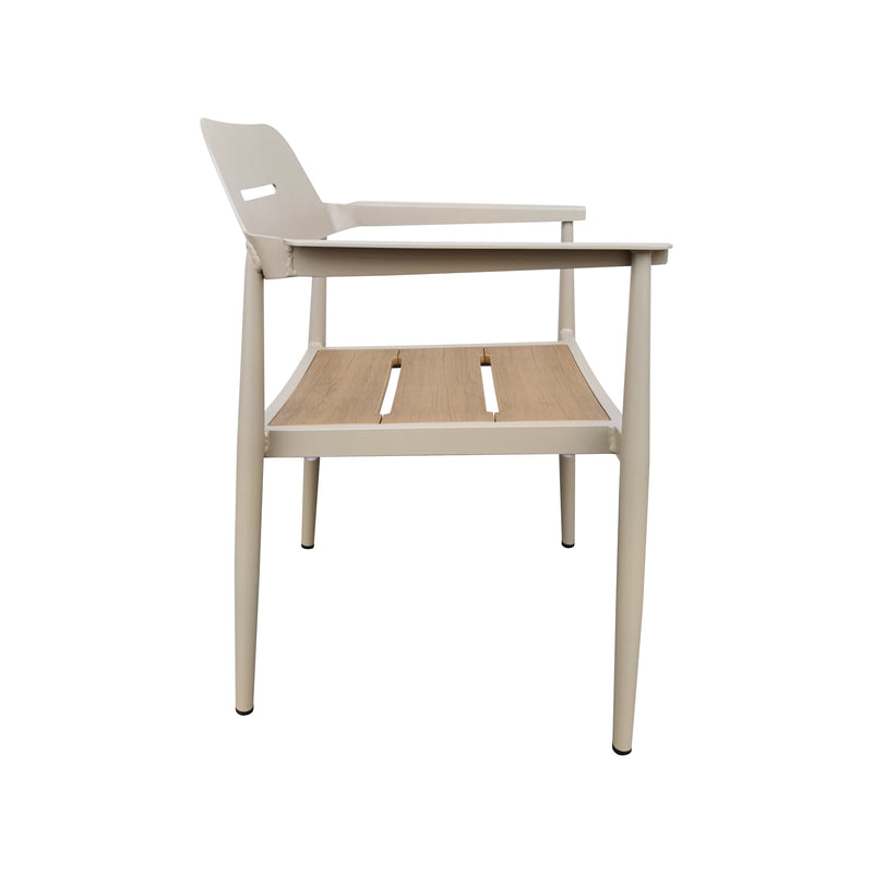 Cargue la imagen en el visor de la galería, Comedor Pilot + 4 sillas Liba color champagne