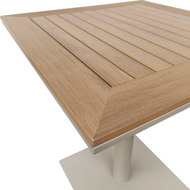 Cargue la imagen en el visor de la galería, Comedor Pilot + 4 sillas Liba color champagne