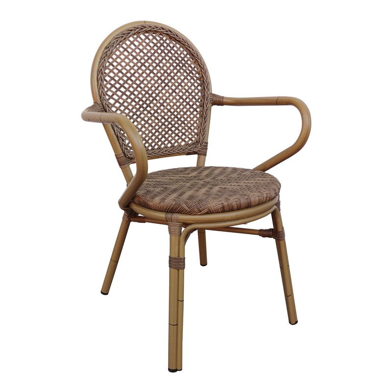 Cargue la imagen en el visor de la galería, Silla de ratan Pingarm 3301 color cafe - 3301