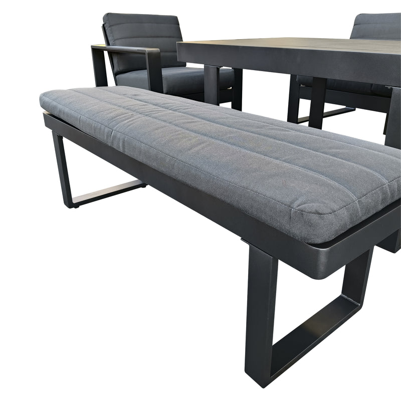Cargue la imagen en el visor de la galería, Sala para Exterior e Interior de Aluminio Color Carbon PINTO ROYAL -SDS23990-CH
