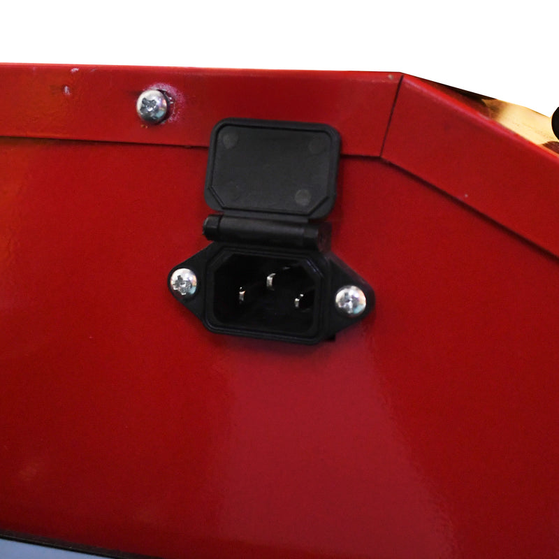 Load image into Gallery viewer, Patín Transpaleta Eléctrica de carga pesada 3 toneladas color Rojo - 8427109000-RO