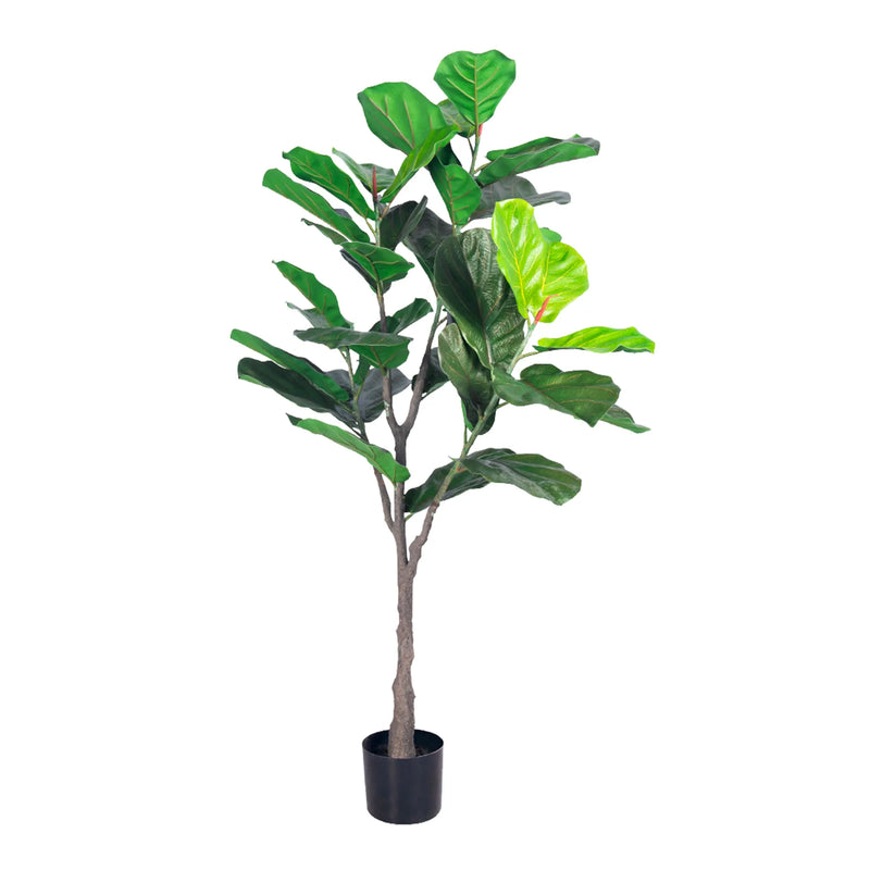 Cargue la imagen en el visor de la galería, Planta Decorativa Artificial para Exterior y Interior con 1.40m Alto,FIDDLE FIG -201111-FID CasaEaster