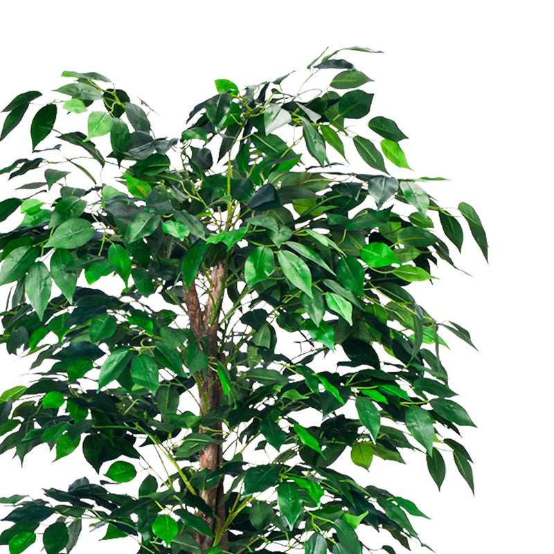 Cargue la imagen en el visor de la galería, Planta Decorativa Artificial para Exterior y Interior con 1.60m Alto, FICUS TREE -201060-FI CasaEaster