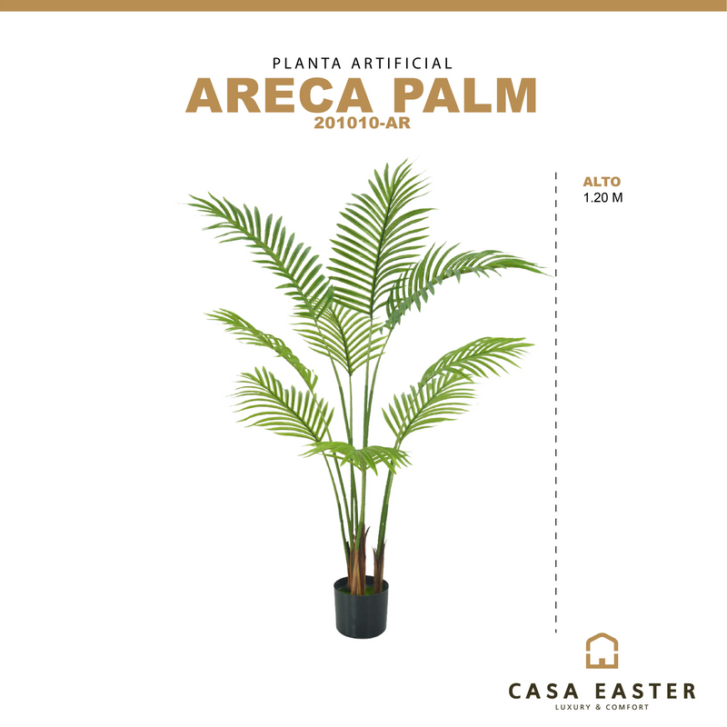 Cargue la imagen en el visor de la galería, Planta Decorativa Artificial para Exterior y Interior con 1.80m Alto, ARECA PALM-201010-AR CasaEaster