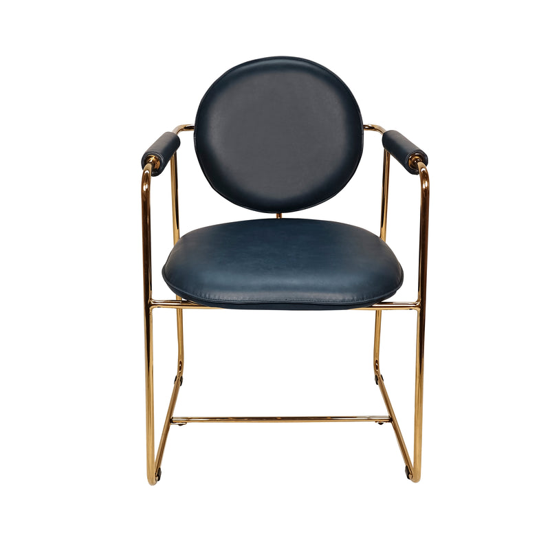 Cargue la imagen en el visor de la galería, Silla de interior Queen color azul - CA0312