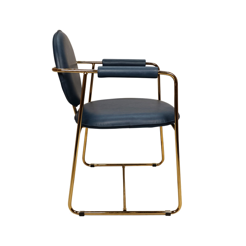 Cargue la imagen en el visor de la galería, Silla de interior Queen color azul - CA0312