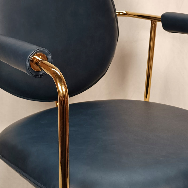 Cargue la imagen en el visor de la galería, Silla de interior Queen color azul - CA0312