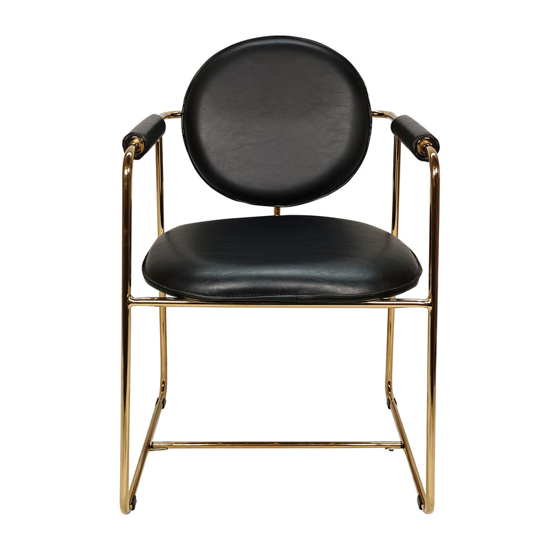 Cargue la imagen en el visor de la galería, Silla de interior Queen color negro - CA0313