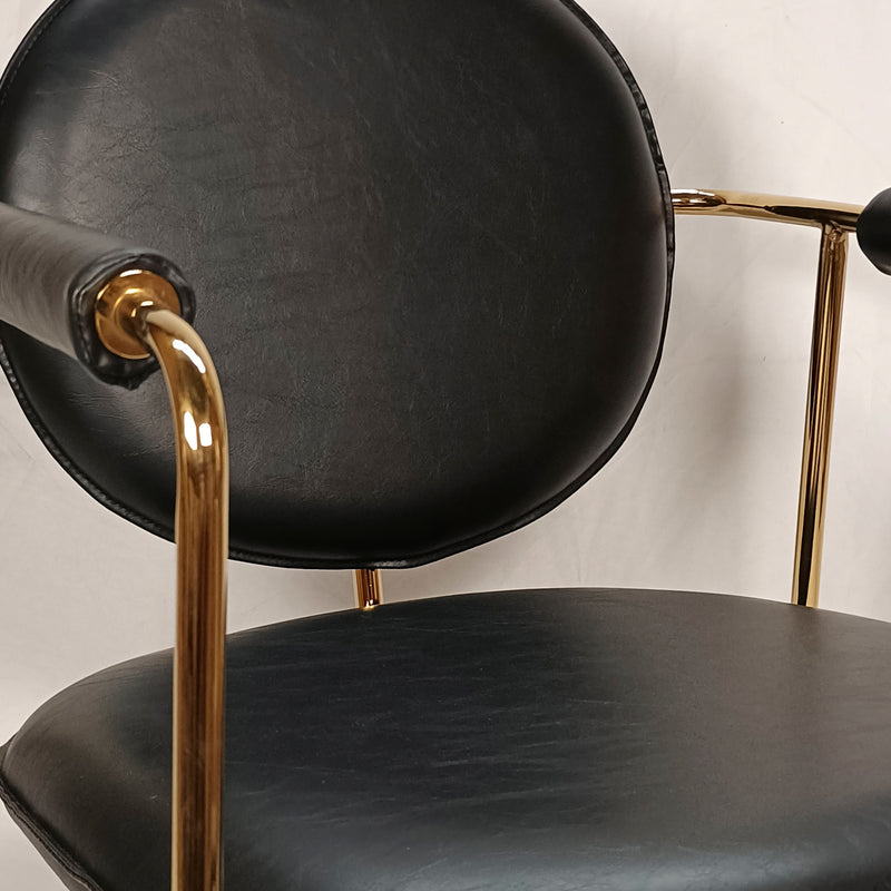 Cargue la imagen en el visor de la galería, Silla de interior Queen color negro - CA0313