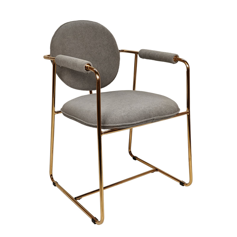 Cargue la imagen en el visor de la galería, Silla de interior Queen color gris - CA0315