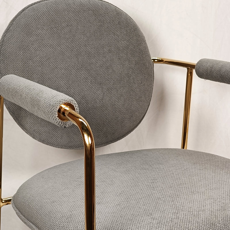 Cargue la imagen en el visor de la galería, Silla de interior Queen color gris - CA0315