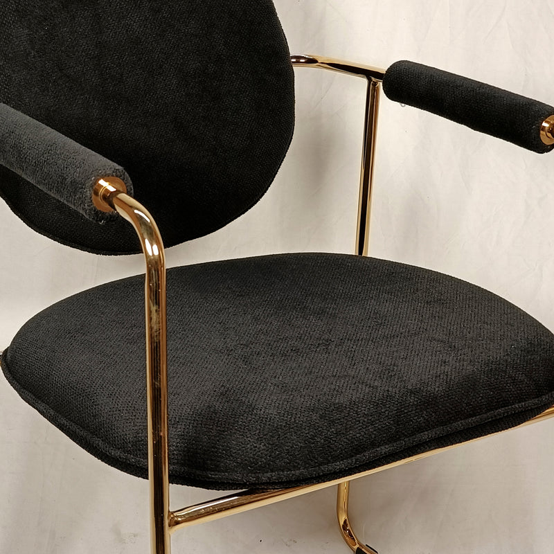 Cargue la imagen en el visor de la galería, Silla de interior Queen color negro blk - CA0316