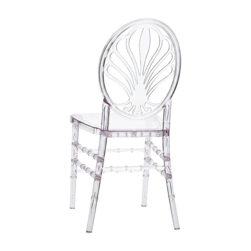 Load image into Gallery viewer, OK PC64A - 9SL05 Transparent Resin Chair for Outdoor and Indoor Use