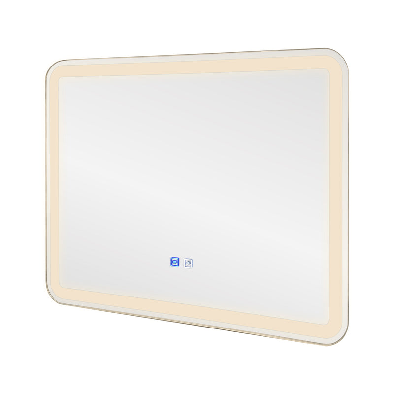 Cargue la imagen en el visor de la galería, Espejo decorativo rectangular REC-LED 80X60 - RECLED80X60