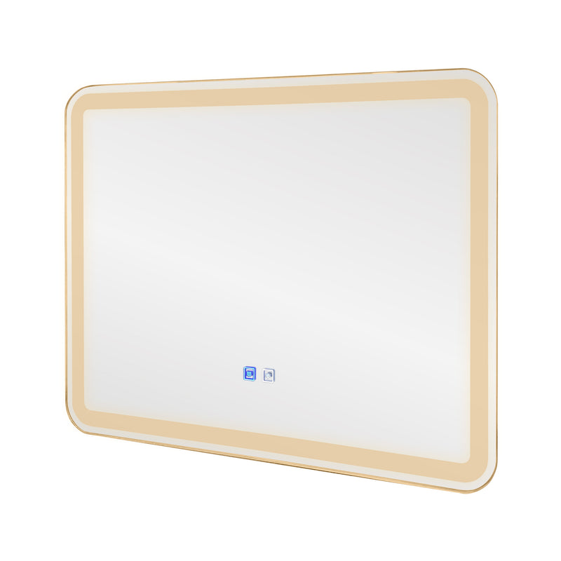 Cargue la imagen en el visor de la galería, Espejo decorativo rectangular REC-LED 80X60 - RECLED80X60