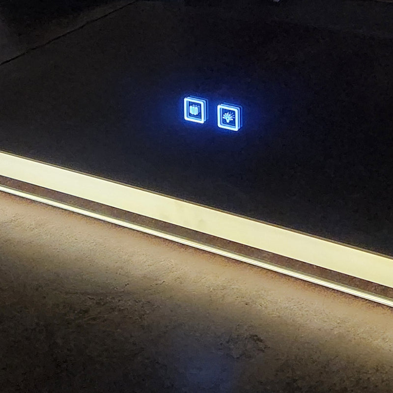 Cargue la imagen en el visor de la galería, Espejo decorativo rectangular REC-LED 80X60 - RECLED80X60